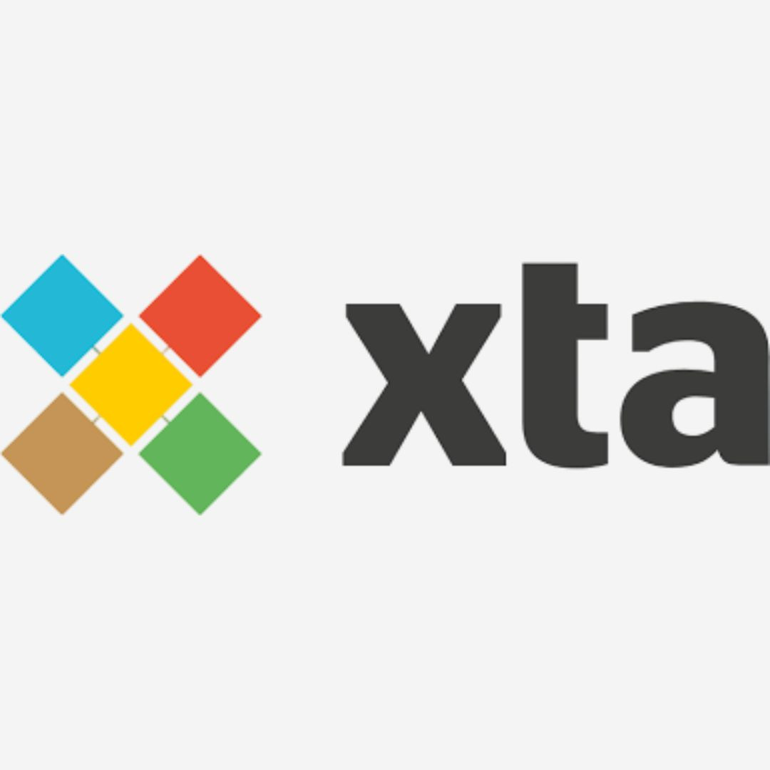Logotip de XTA, client de Ten Soft